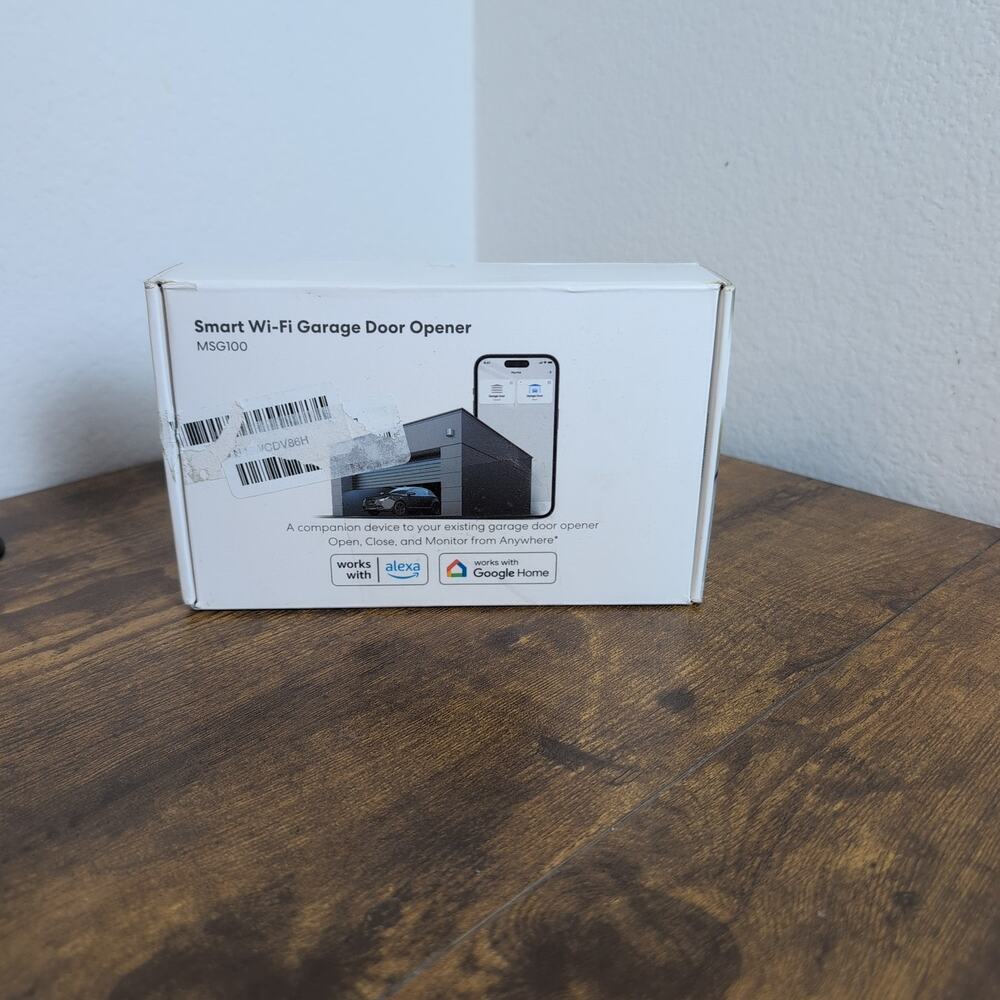 Meross MSG100 Smart WiFi Garage Door Opener Remote Alexa Google Home App Control